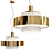 Italian Opulence Suspension Light 3D model small image 1