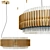 Elegant Opera Carmen Suspension Lighting 3D model small image 1