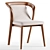 Modern Minimalist FEAT Chair 3D model small image 1