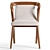 Modern Minimalist FEAT Chair 3D model small image 2