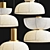 Japanese Bamboo Pendant Lamp 3D model small image 3