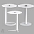 Chati Side Table Set 3D model small image 2