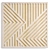 Geometric Wood Wall Art Plaque 3D model small image 5