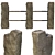 Ancient Stone Fence Kit 3D model small image 3