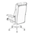 Executive President Chair 150kg Capacity 3D model small image 6