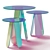 Shimmer Glass Furniture Collection by Patricia Urquiola 3D model small image 2