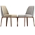 Sophie Strip Dining Chair Set 3D model small image 2