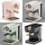 Dual Render Espresso Machine Set 3D model small image 8