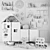 Child's Dream Ikea Furniture Set 3D model small image 3