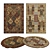 Modern 3D Rug Collection Set 3D model small image 1