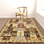 Modern 3D Rug Collection Set 3D model small image 3