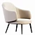 Modern Charlotte Chair 2015 Render 3D model small image 1