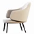 Modern Charlotte Chair 2015 Render 3D model small image 4