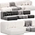 PADUN Modular Sofa 2015 Design 3D model small image 2