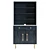 UV Unwrapped Storage Cabinet 3D model small image 2