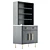 UV Unwrapped Storage Cabinet 3D model small image 4