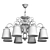 Freya Chandelier FR2405 Elegant Bronze 3D model small image 3