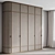 Bespoke Kushi Wardrobe Cabinet 3D model small image 6