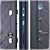 Selina Metal Entry Door Set 3D model small image 2