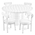 Modern Dining Set: Sol & Ross 3D model small image 7