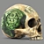 3D Skull Head Model: Render Ready 3D model small image 1