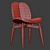 Modern Pulp Chair in Ash 3D model small image 5