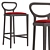 Elegant Brasserie Bar Stool 3D model small image 2