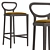 Elegant Brasserie Bar Stool 3D model small image 3