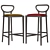 Elegant Brasserie Bar Stool 3D model small image 7