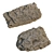 Sandstone Landscape Stones Set 3D model small image 2