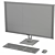 Asus Monitor & Microsoft Accessories 3D model small image 6