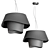  Sleek Coco Pendant Lighting 3D model small image 3