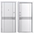 Britana Metal Entry Door (Abvehr) 3D model small image 4