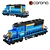 Train Lego Loco 3D Model 3D model small image 1