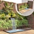 Outdoor Green Wall Garden Set 3D model small image 1