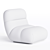 Stylish Le Club Armchair 3D 3D model small image 3