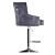 Adjustable Swivel Bar Stool 3D model small image 2