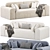 Luxury Viena Sofa 2015 Model 3D model small image 1