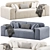 Luxury Viena Sofa 2015 Model 3D model small image 2