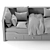 Versatile Hemnes Daybed Set 3D model small image 6