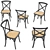 Modern Silvie 2 Chair Design 3D model small image 6