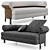 Elegant Minotti Mattia Sofa 3D model small image 1