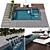 Caustics Enabled Pool Model VRAY/CORONA 3D model small image 1