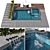 Caustics Enabled Pool Model VRAY/CORONA 3D model small image 6