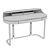 Rugiano Roma Writing Desk 3D model small image 5