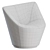 Ligne Roset ANDA Armchair Set 3D model small image 5