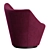 Ligne Roset ANDA Armchair Set 3D model small image 7