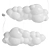 Cloud-inspired Nuvola Pendant Illumination 3D model small image 5