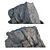 Park and Landscape Stone Decoration 3D model small image 1