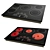 Cafe 30" Touch-Control Electric Cooktop 3D model small image 1